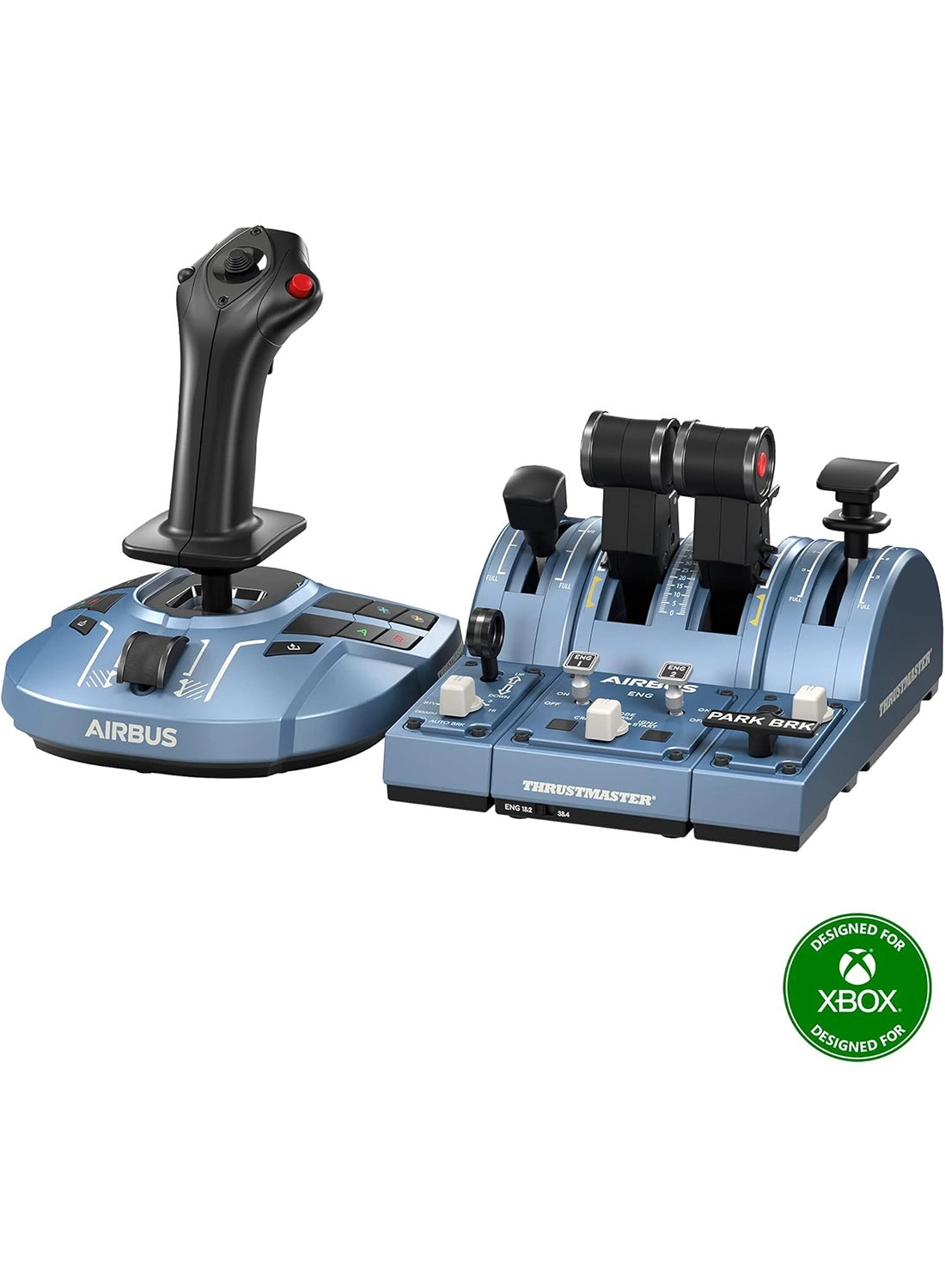 Thrustmaster TCA Captain Pack X Airbus Edition - Black/Blue Xbox Series X|S and PC