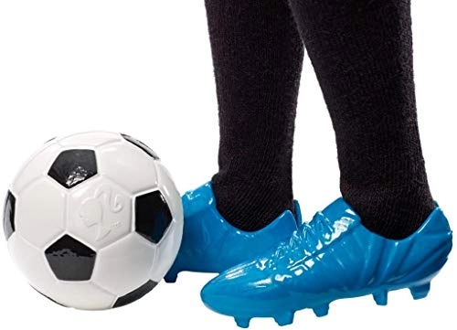 Ken Soccer Player Doll - 11.5 in Cropped Hair Soccer Ball Ages 3+