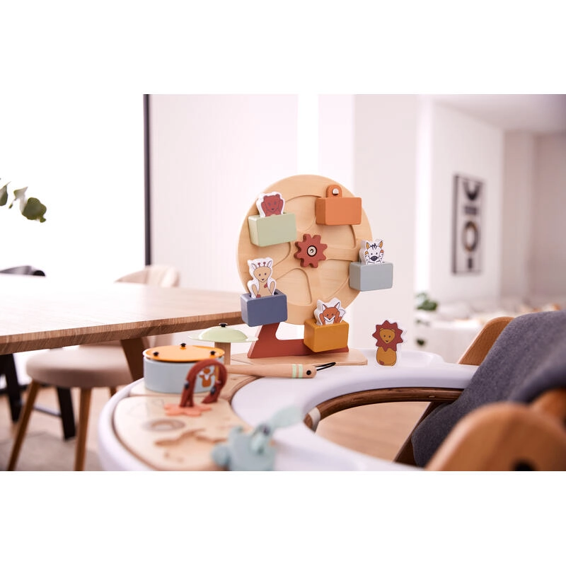 Animals Ferris Wheel Play-Tray - Suitable for 12 Months & Above.