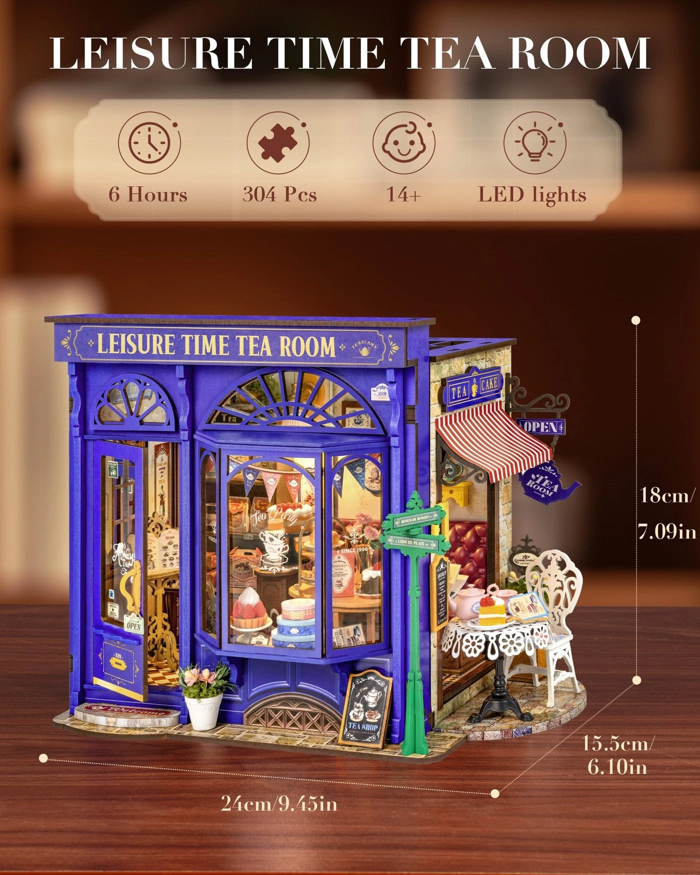 Leisure Time Tea Room - Edwardian 1:18