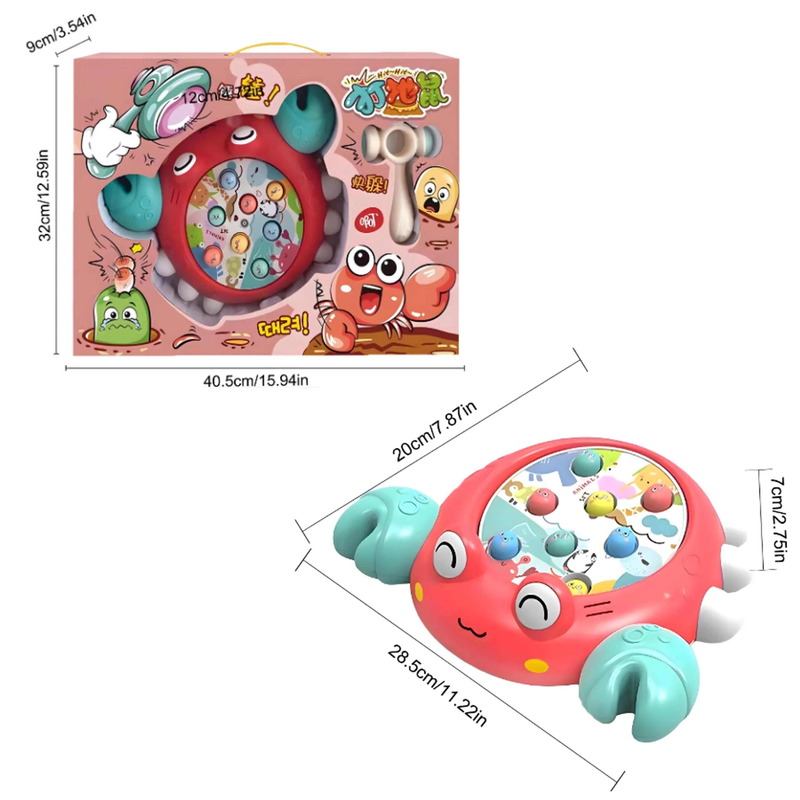 Crab Whack A Mole - 3 years & above