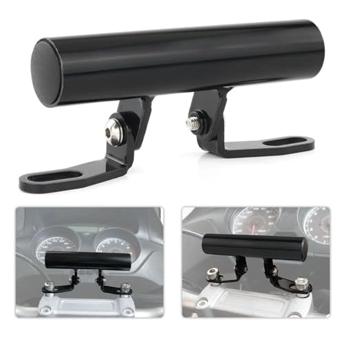 Motorcycle Phone Holder - CNC Aluminum 6063-T6 black