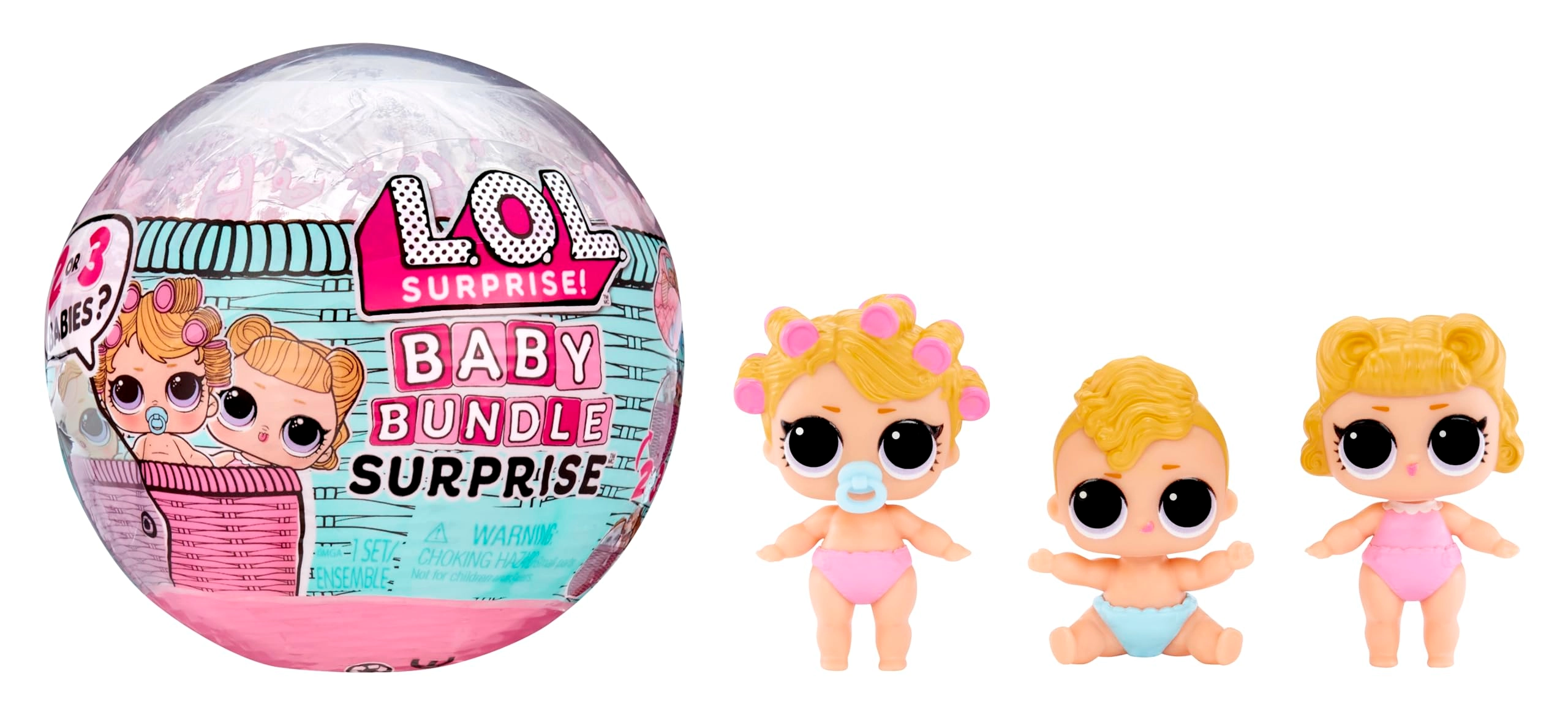 MGA Entertainment Baby Bundle Surprise - 2 or 3 Dolls Collectible Ages 3+