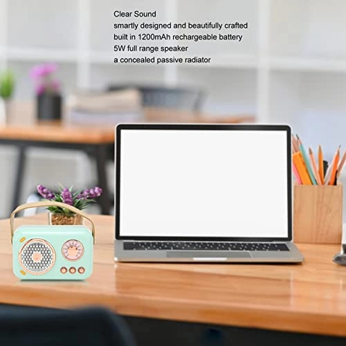 Retro Bluetooth Karaoke Machine - 1 Microphone 5W