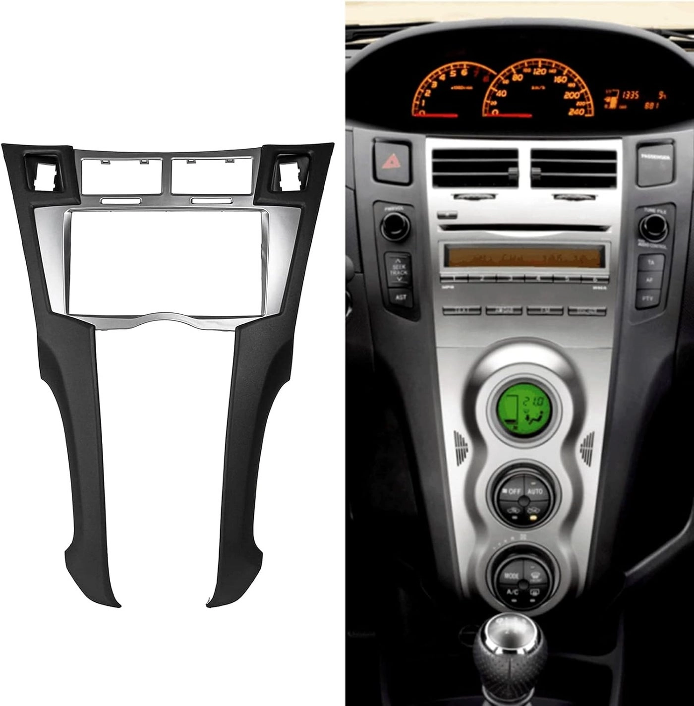 Car Fascia - Yaris Vitz Platz 2005–2011