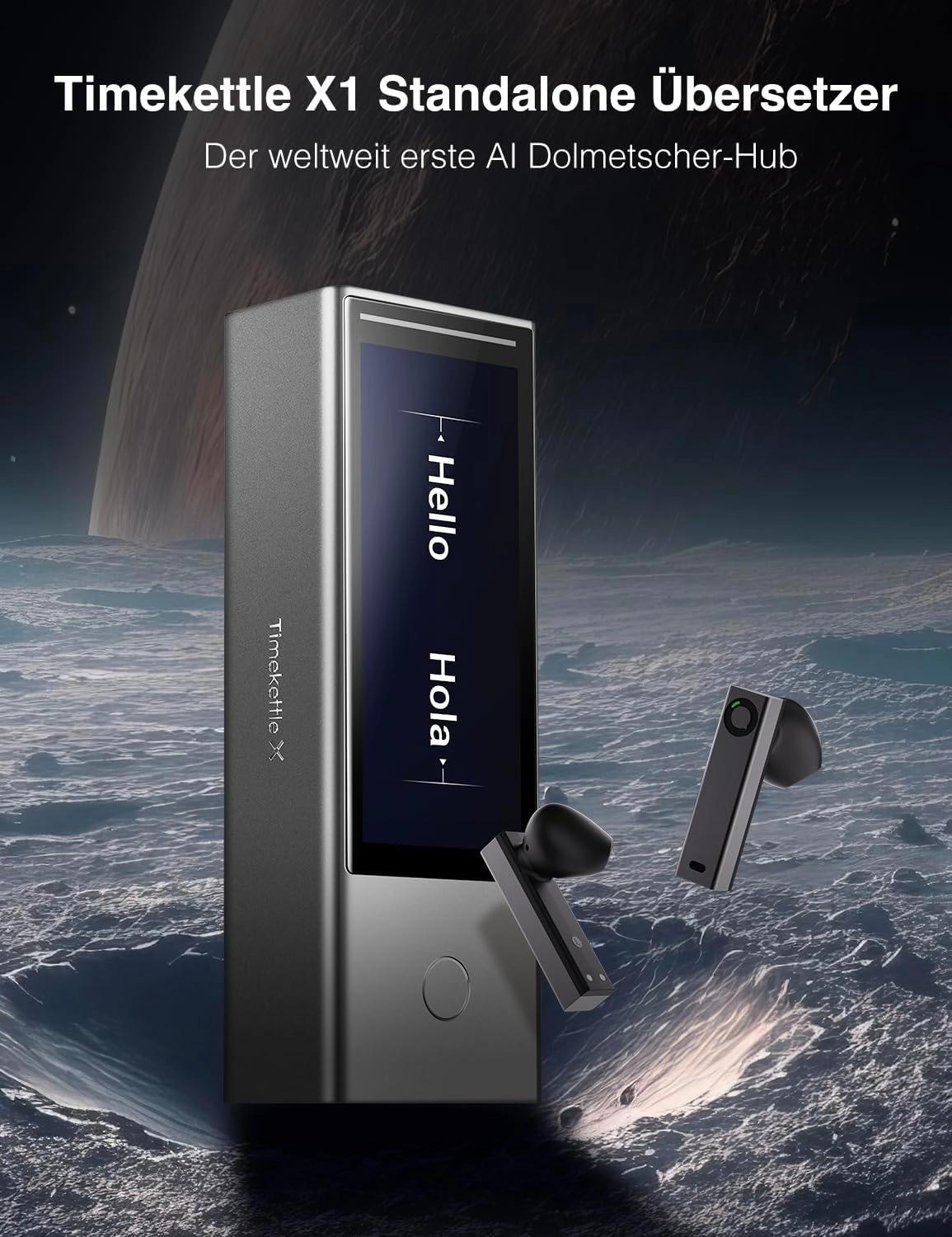 Timekettle X1 AI Interpreter Hub - 40 Languages