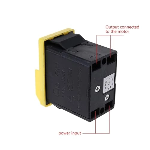 Waterproof Machine Cutter Drill On Off Switches Electromagnetic Undervoltage Power OFF Protective