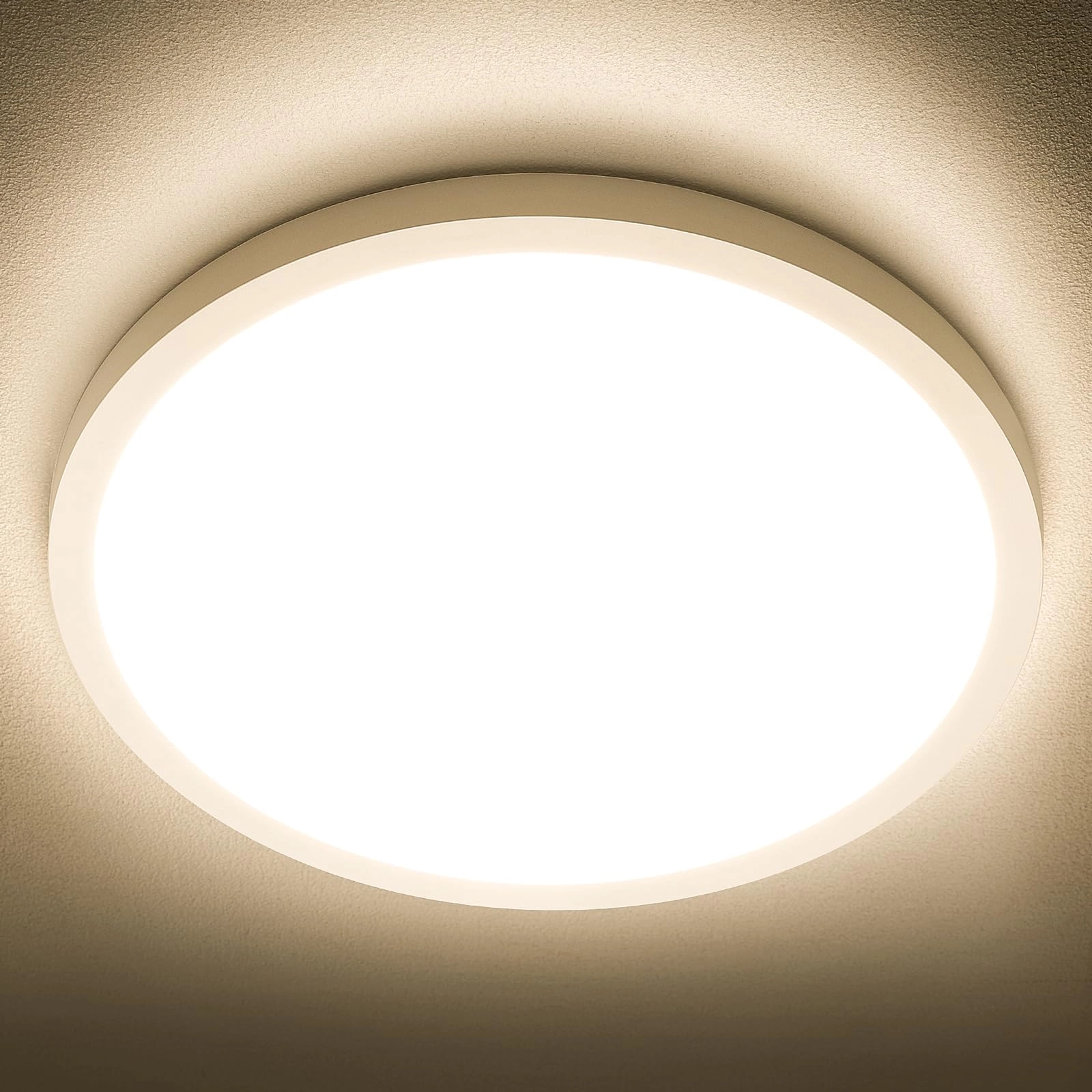 SunRider LED Flush Mount Ceiling Light - 3000K Non-Dimmable