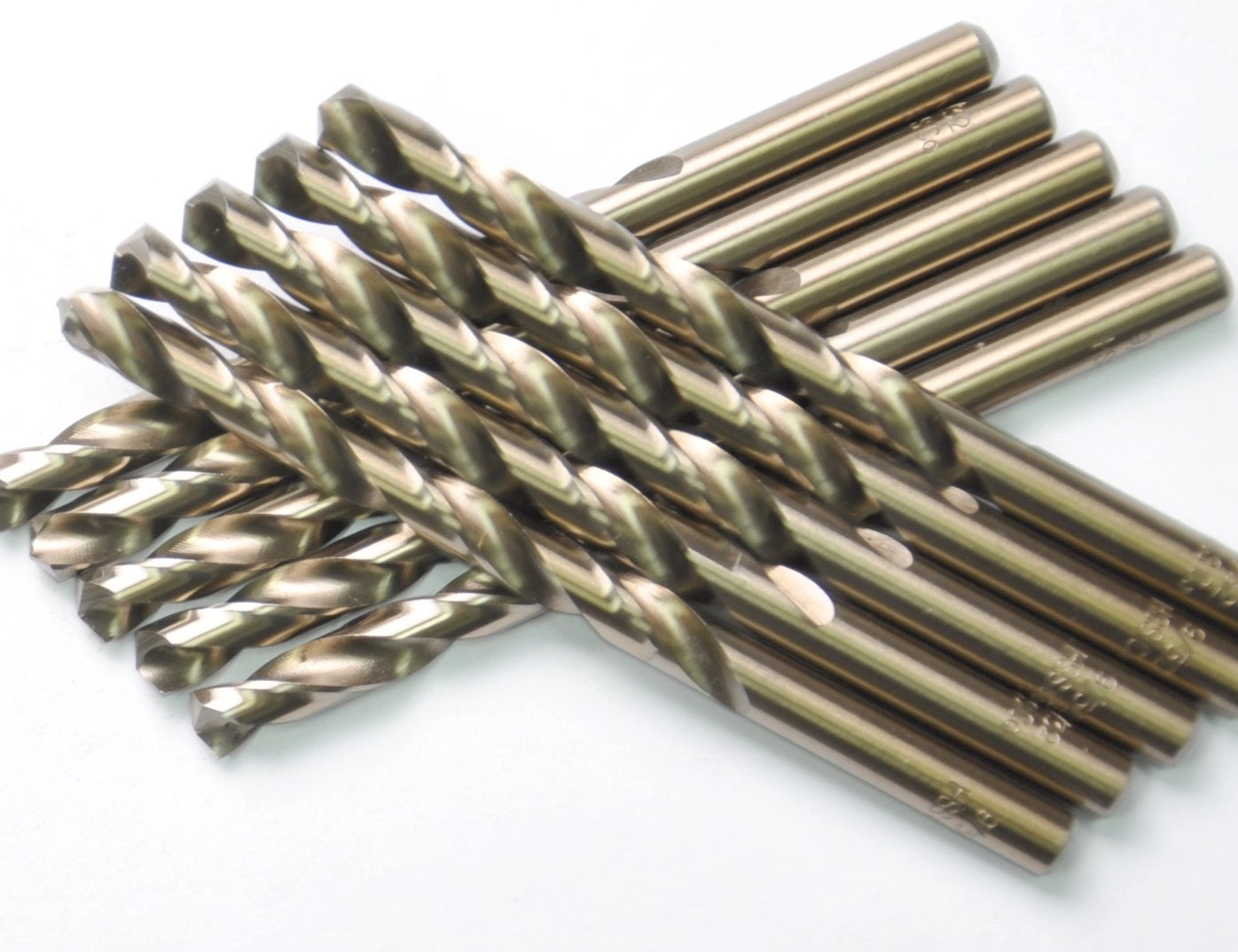 DRILLFORCE Cobalt Drill Bits - 10PCS 17/64"