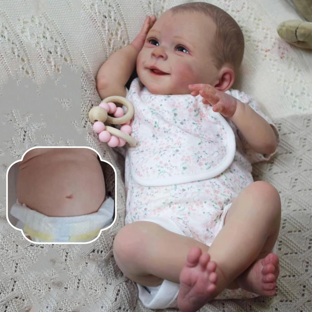 Nanjing Tianzeng Gifts Co.,Ltd Sebastian Reborn Baby Doll - 18 inch Vinyl Ages 3+