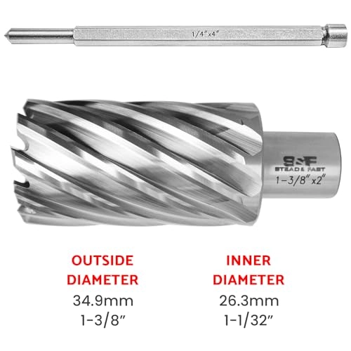 Annular Cutter - 1-3/8"x 2" High Speed Steel (HSS)