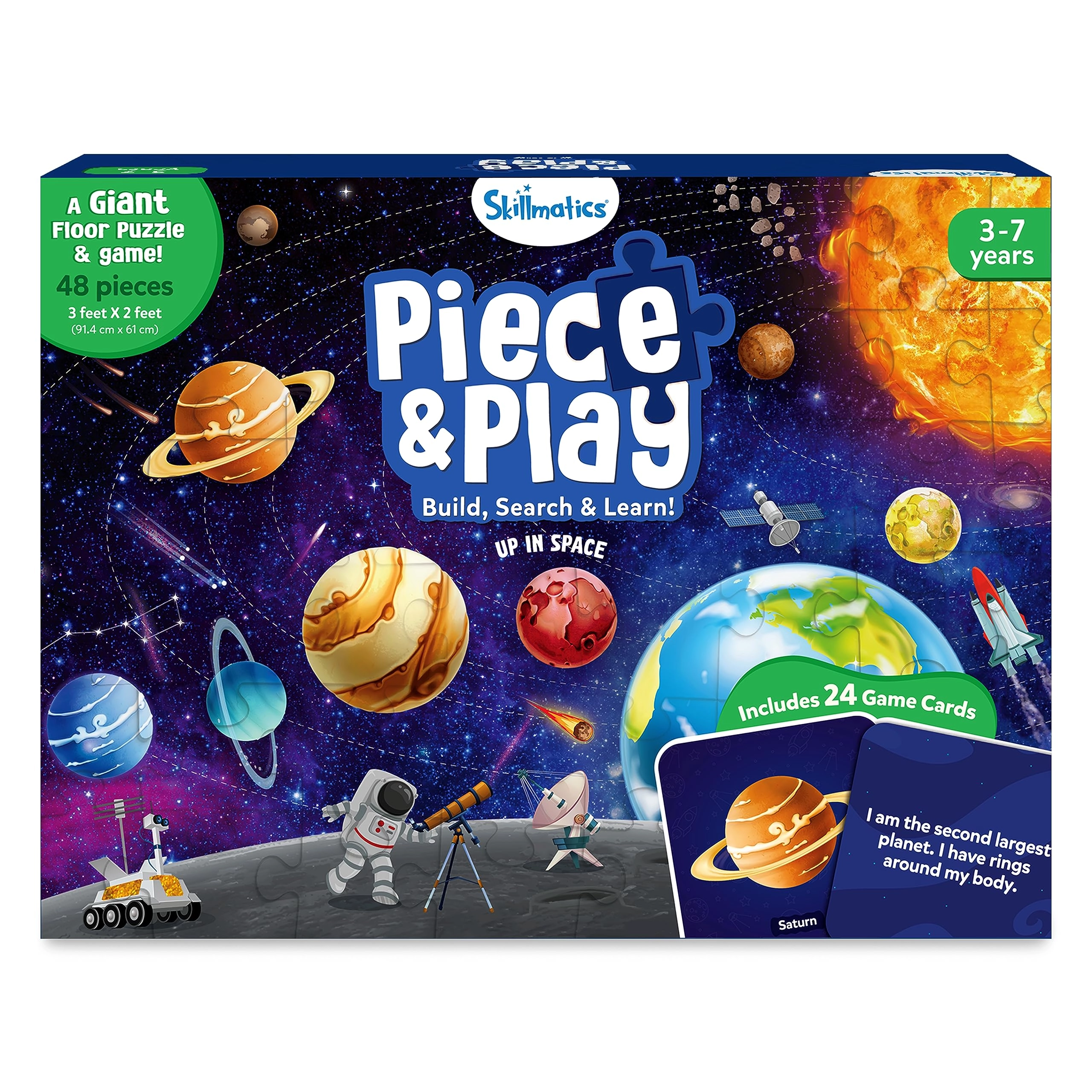 222A, Podar Chambers, 109 S.A Brevli Road, Fort, Mumbai – 400001, Grasper Global Private Limited Piece & Play Space - Ages 3, 4, 5, 6, 7 48 pieces