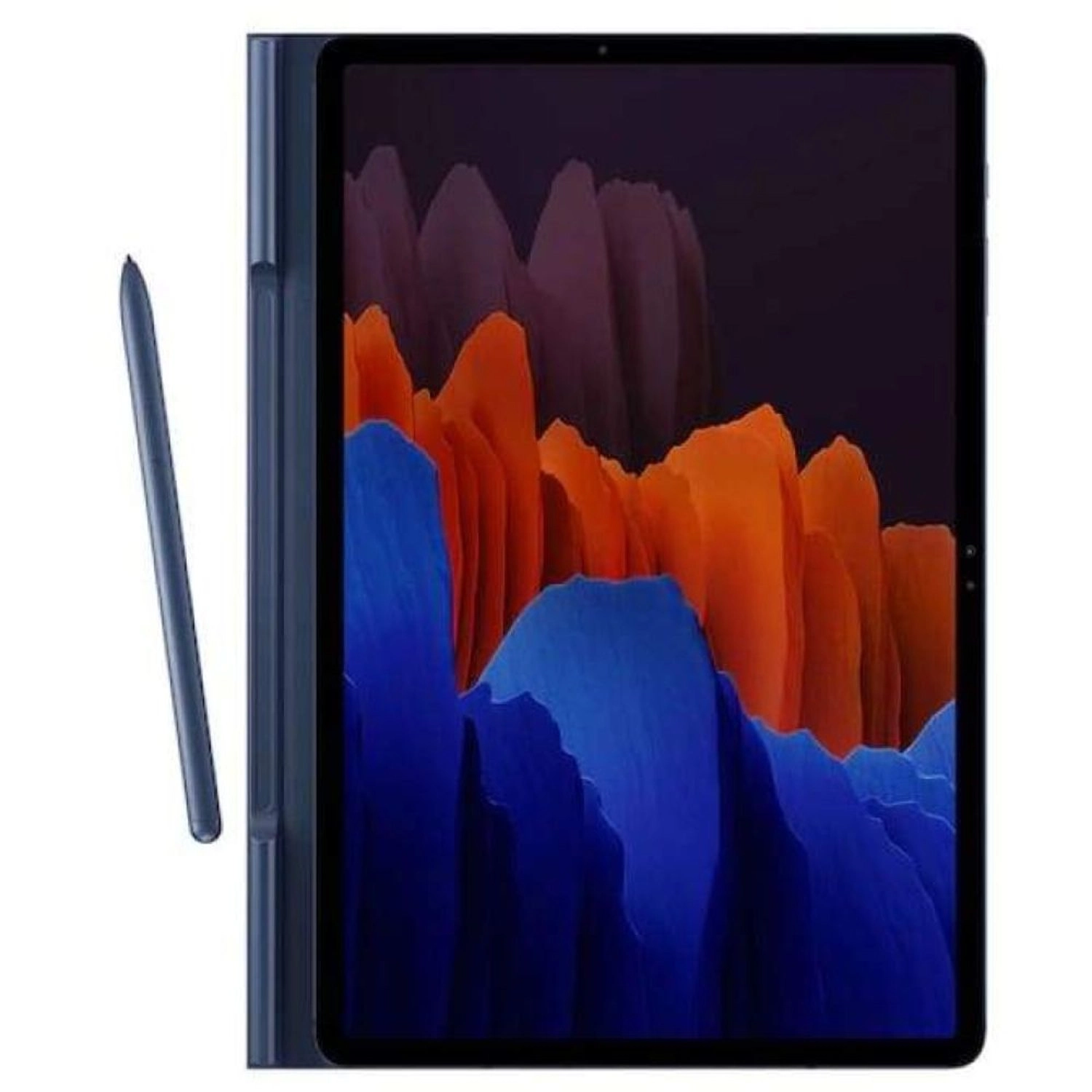 Book Cover with S Pen Holder for Galaxy Tab S7+ Lite