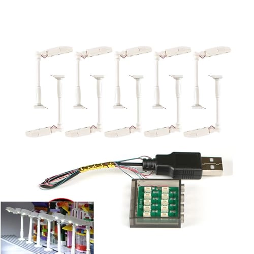 Building Block Street Lights (2039 11062) - LED White Light