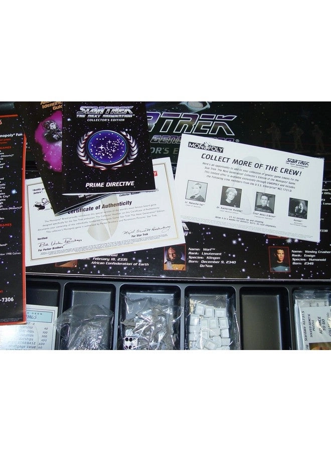 Star Trek Monopoly The Next Generation: Collectors Edition