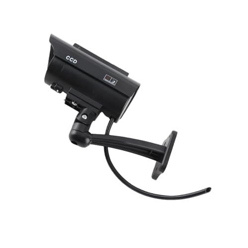Solar Powered Fake Security Camera - outdoor
