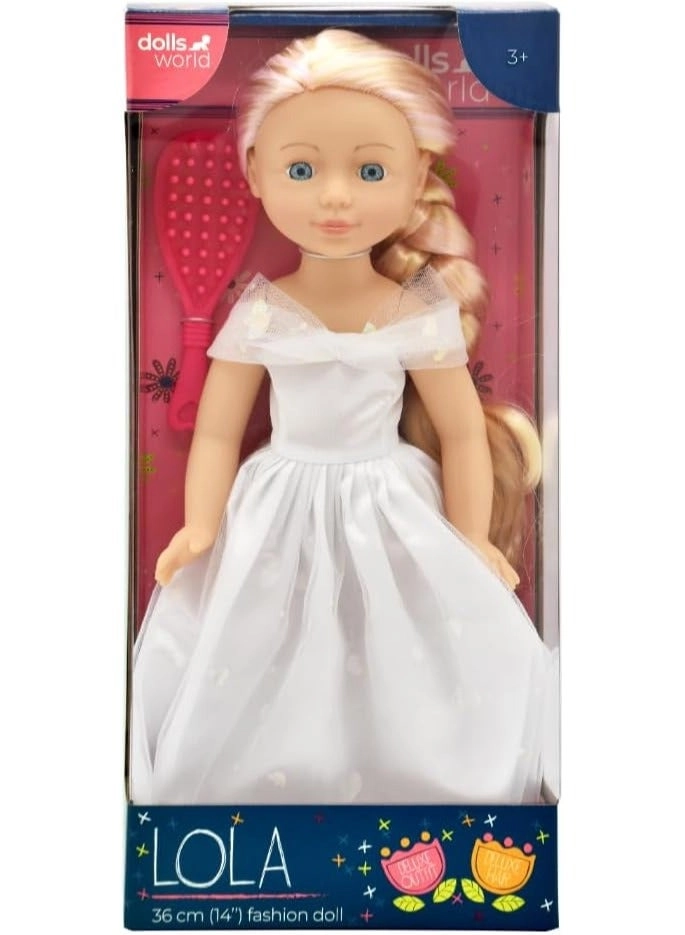 Lola Fashion Doll - 14 inch Vinyl Ages 3+