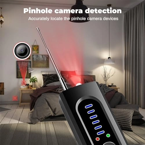 Hidden Camera Detector - RF Signal Scanner IR Detection