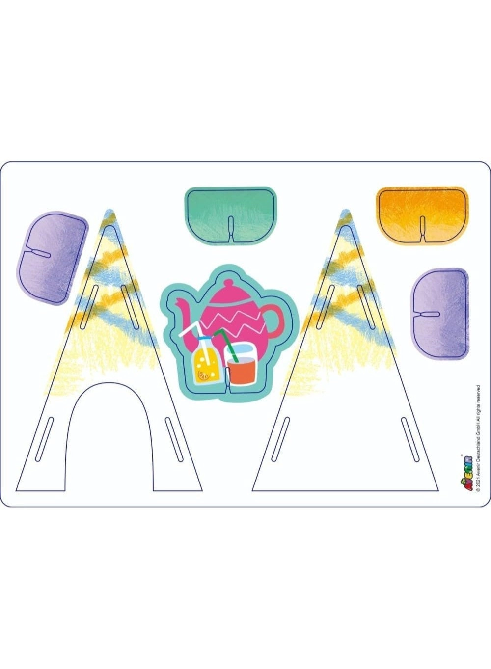 Go Picnic Crayons - 12 Pcs