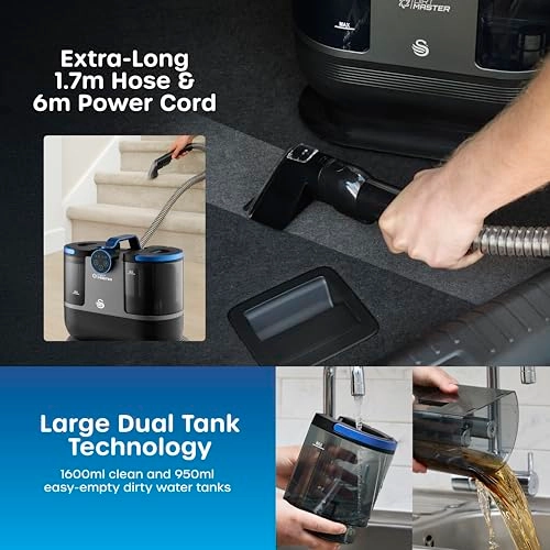 Dirtmaster Pro - Steam Hot Water Cold Water