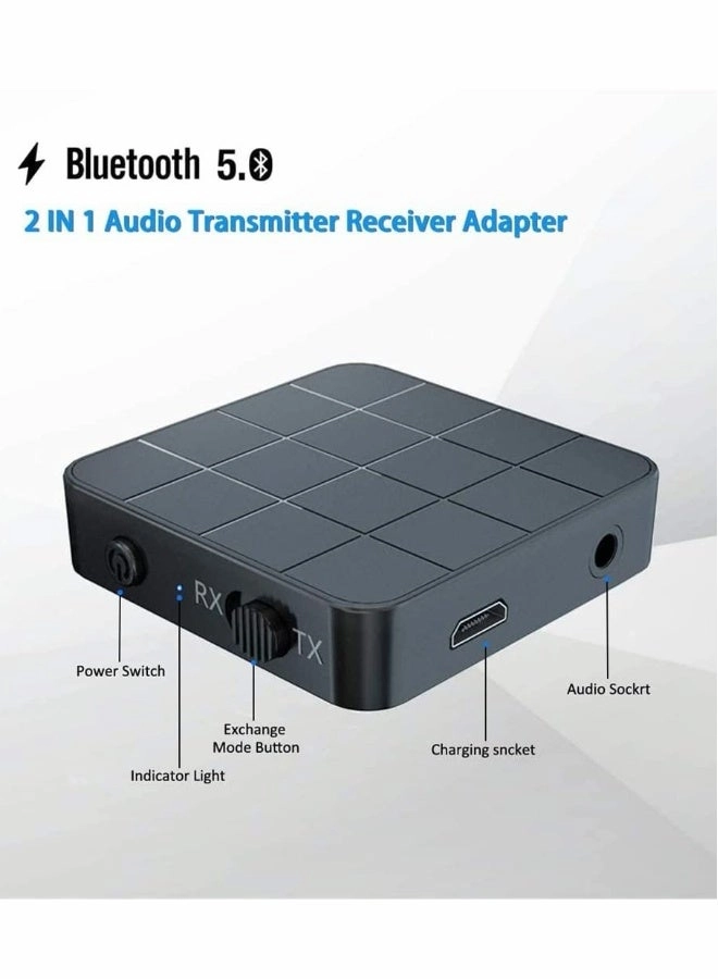 Bluetooth Aux Adapter - Bluetooth 5.0 3.5mm USB charging