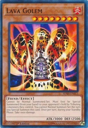 Yu-Gi-Oh! Lava Golem - SDSH-EN013
