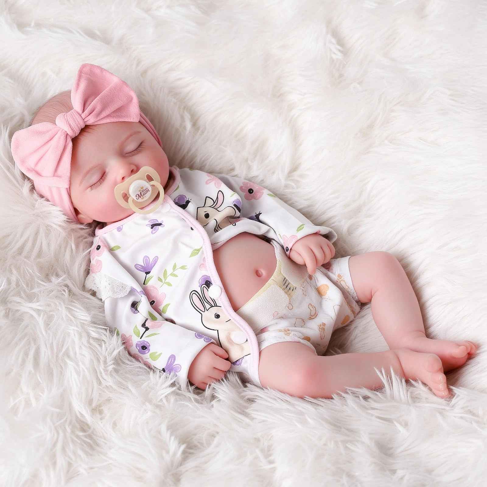 BABESIDE Reborn Baby Doll - 20 Inch Vinyl Newborn Girl Ages 3+ Gift Box