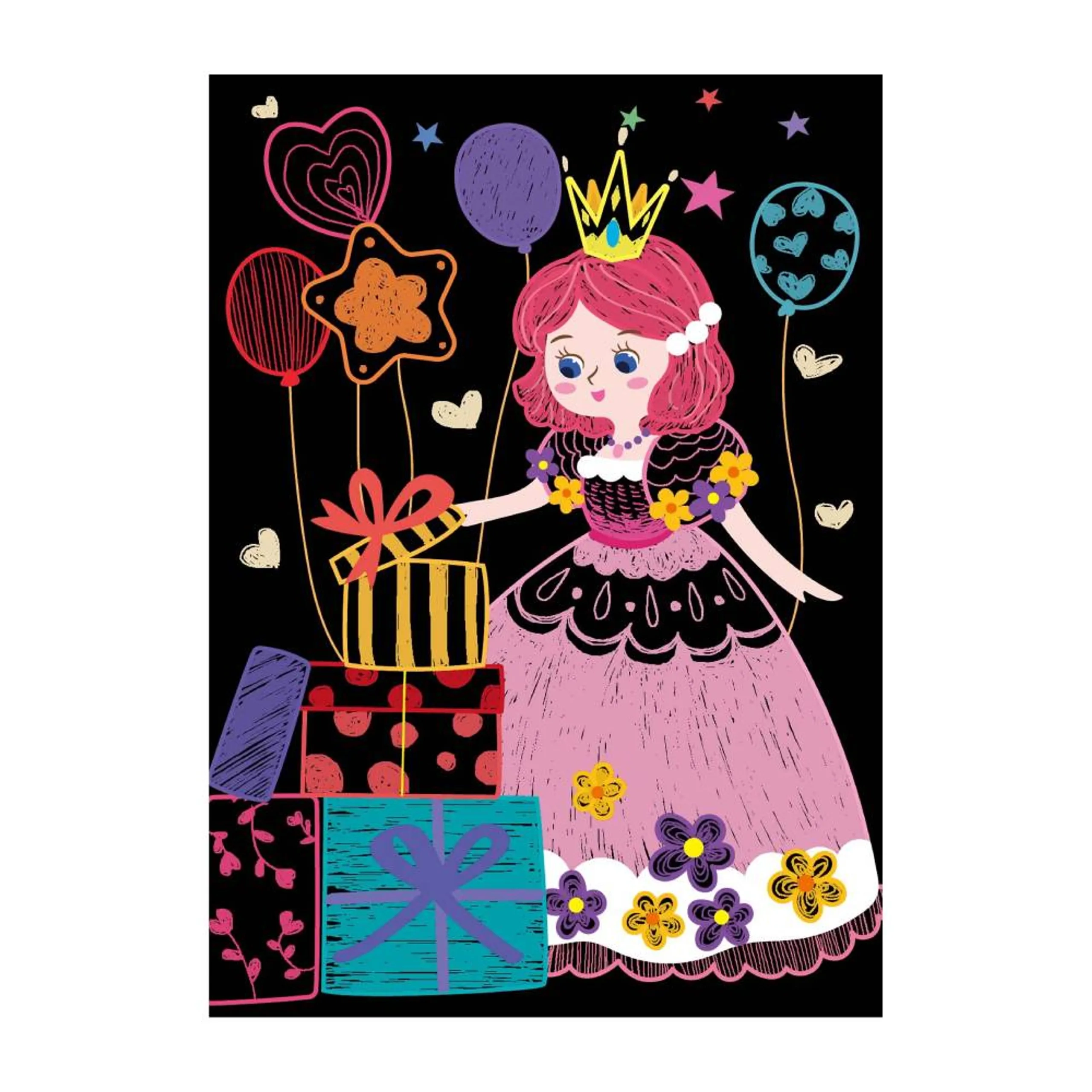 Mini Scratch Book - 3+ years 15 pcs