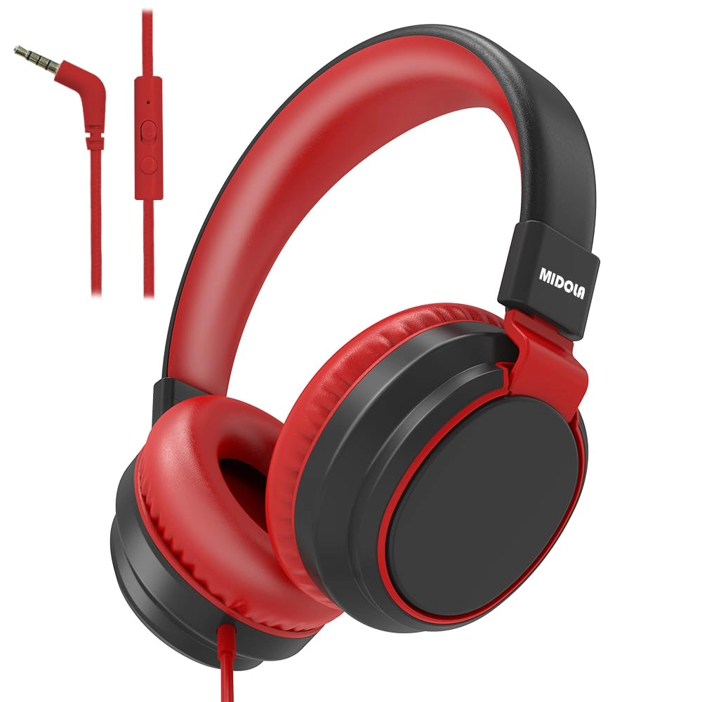 MD-H01 - Kids Wired 85dB Foldable On-Ear with Mic