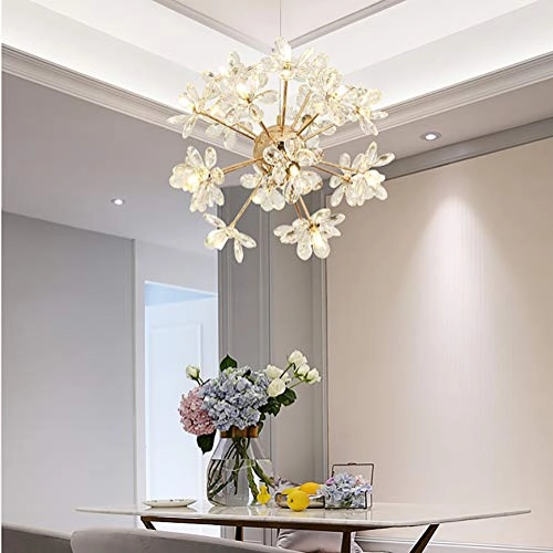 Crystal Chandelier - 18 head Chrome G4