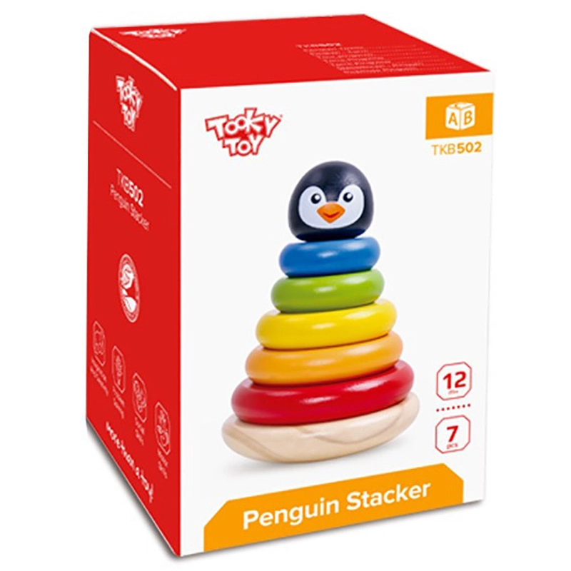 Penguin Stacker - Suitable for 12 months and above 7pcs