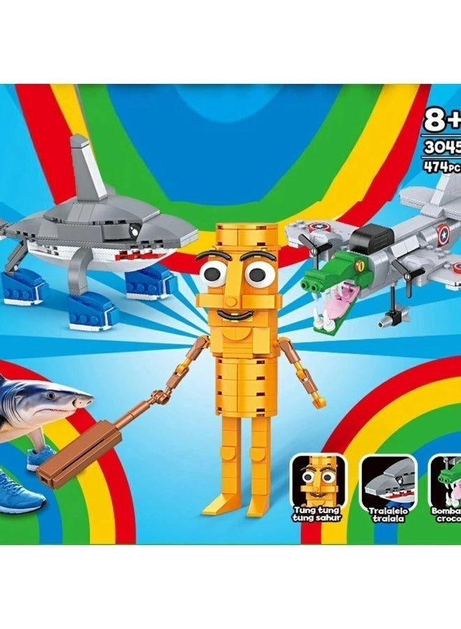 Italian ABS Building Blocks - 438 pcs