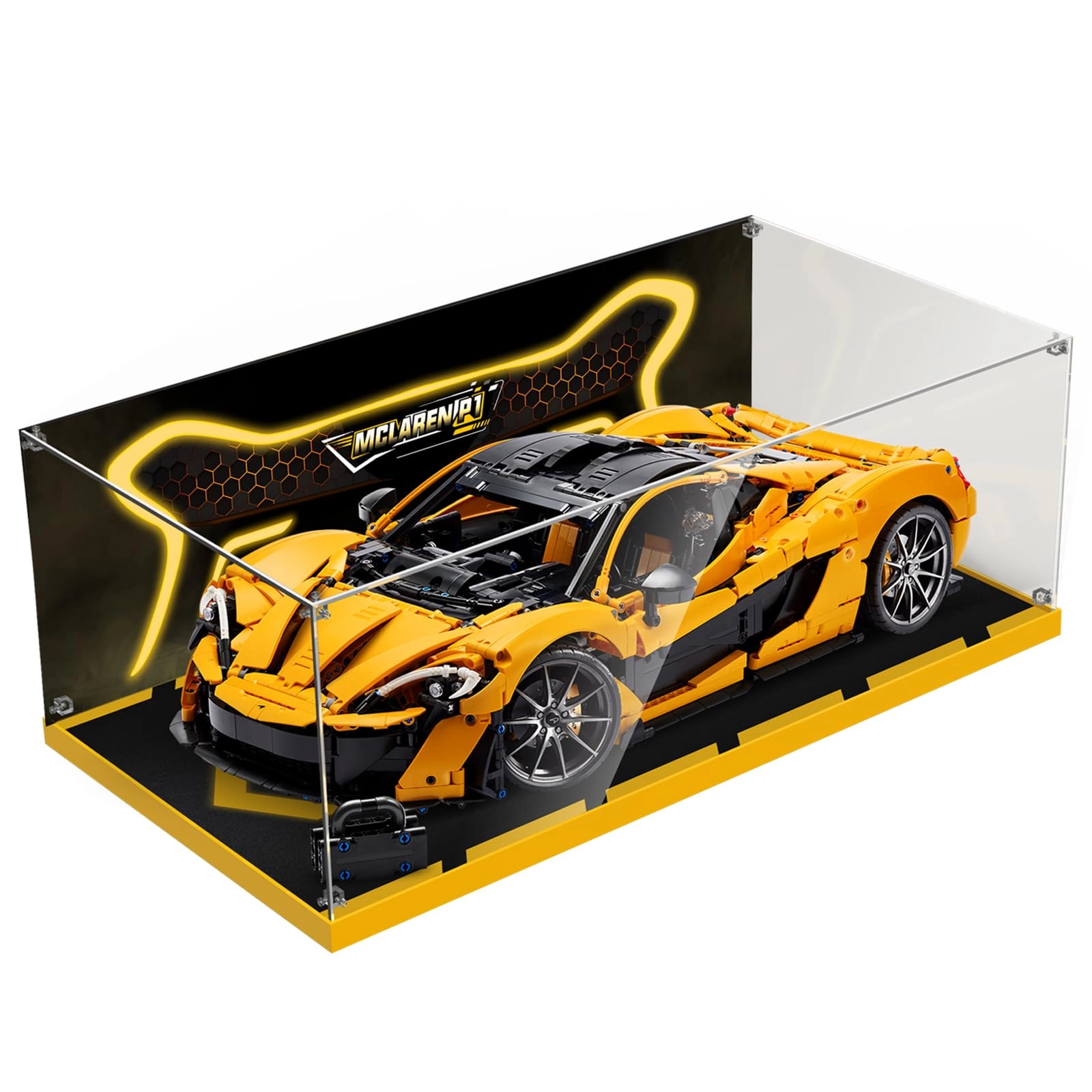 PIPART Acrylic Display Case - For McLaren P1 (42172)