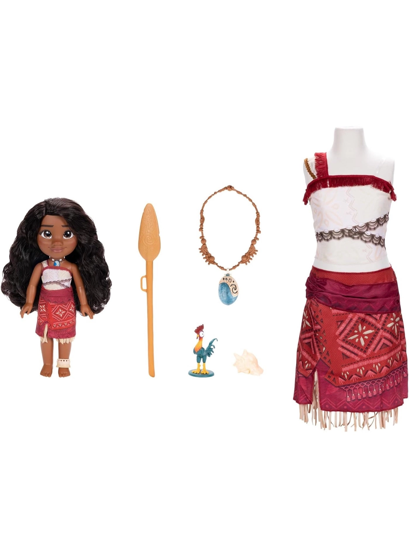 Moana Doll + Dress Up Set - Ages 36+