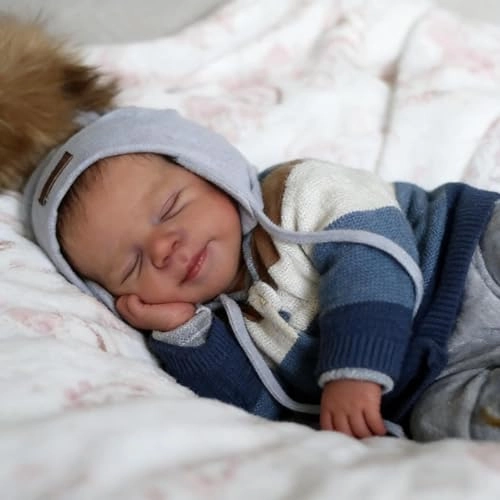 Pascale Reborn Baby Doll - 18 Inch Weighted Cloth Body Ages 3+