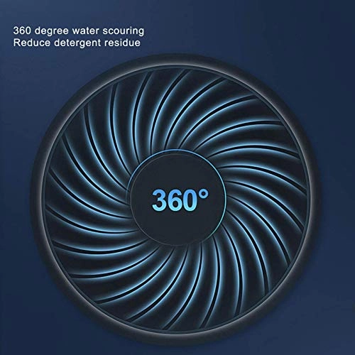 Portable Washing Machine 360 Degree Mini Portable Ultrasonic Washing Machine USB Powered Underwear Socks Washer for Camp Home Travel