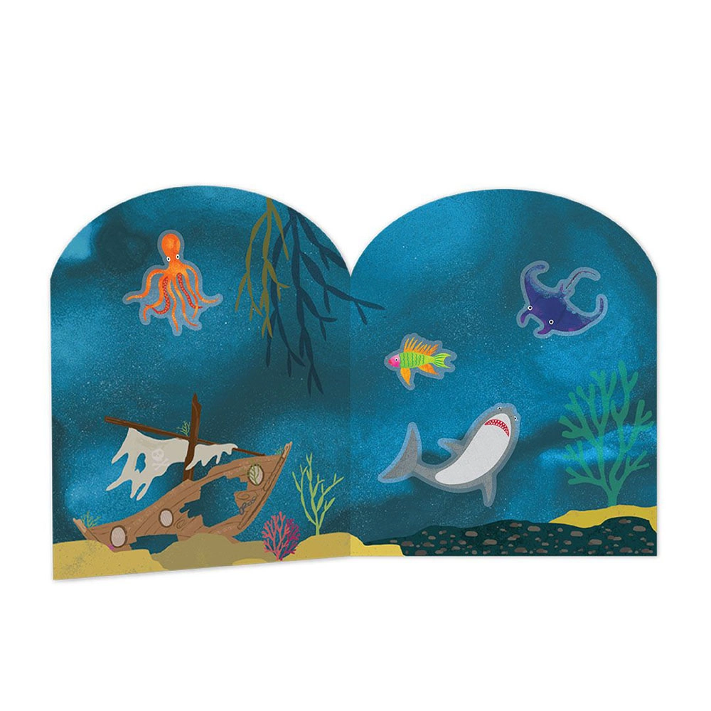 Deep Sea Sticker Book 50 pcs