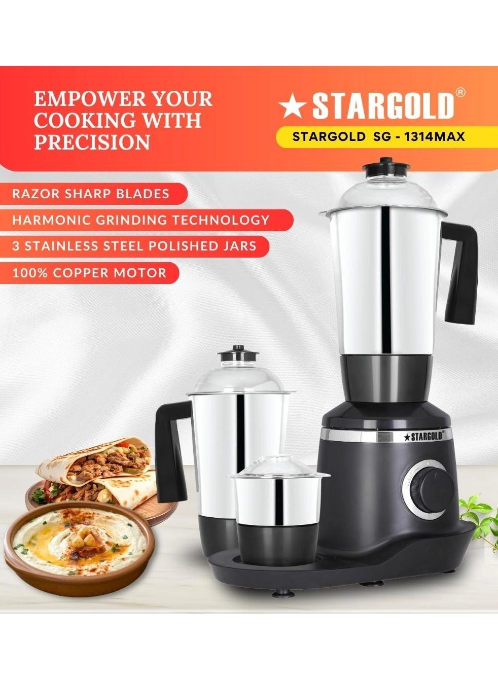 SG-1314 Max - 3 L 800 W