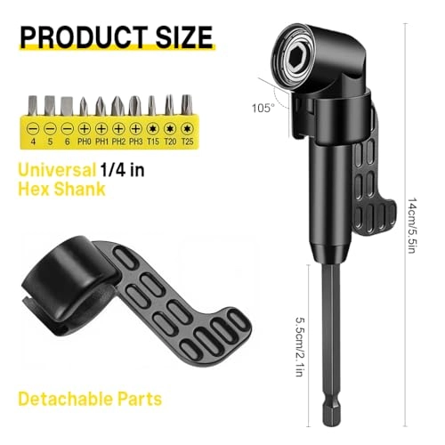 Drill Bit Extension Kit - High-Speed Steel 14-Piece