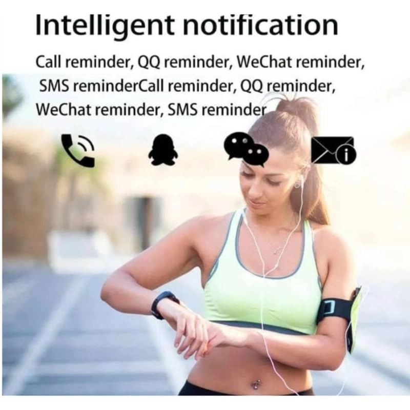 R5 Pro Smart Band - Advanced Health Monitoring Bluetooth