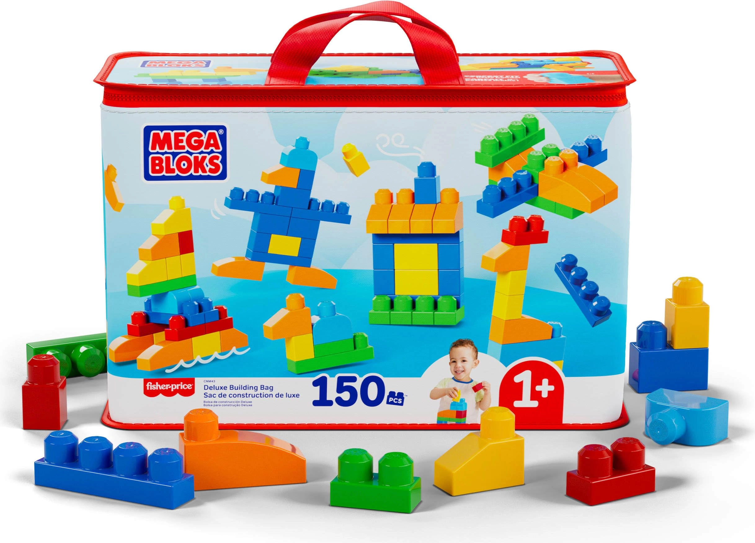Mattel First Builders Deluxe Building Bag - Builders 150 pcs