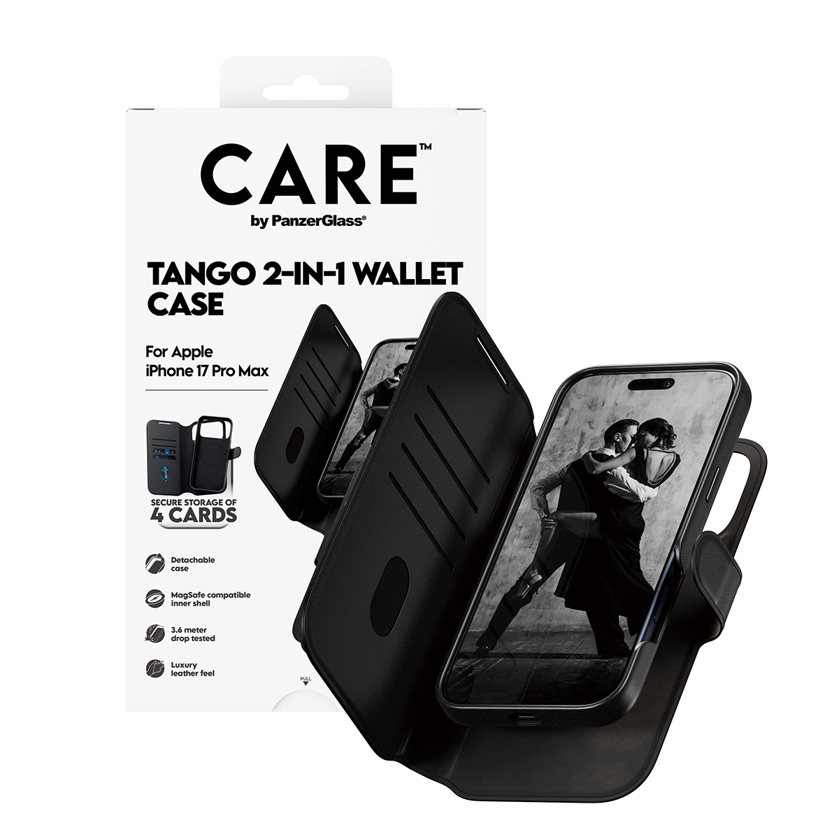 Tango Two-In-One Wallet Case with MagSafe for iPhone 17 Pro