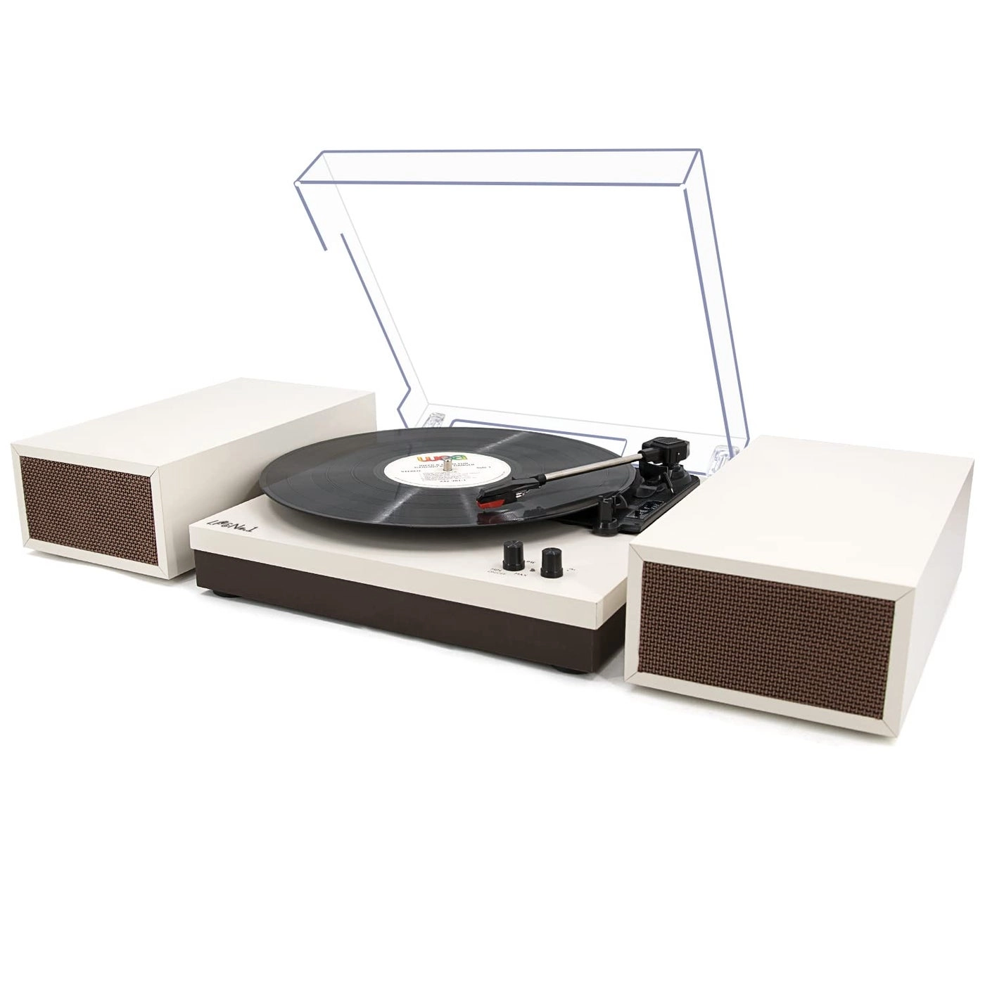 Wireless Turntable - 3-Speed Belt Drive