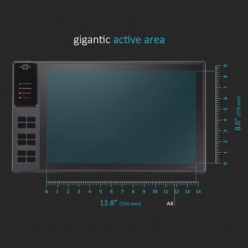 Graphics Tablet - 350 x 218 mm 8192 levels