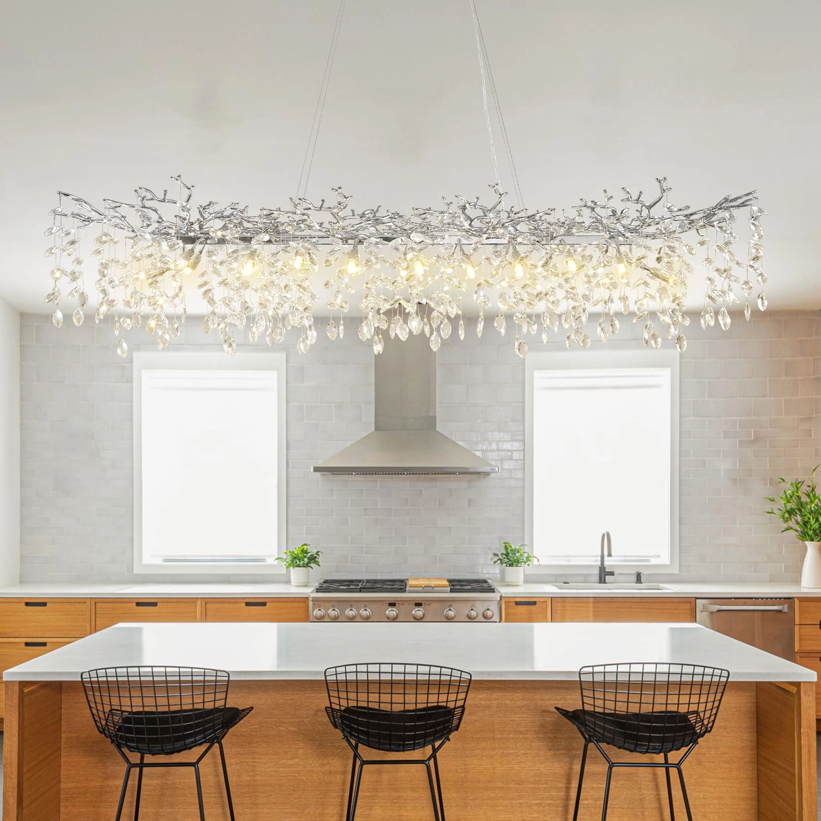 Tree Branch Chandelier