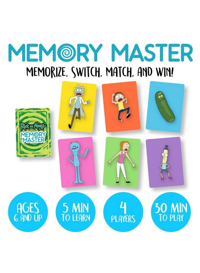 Rick and Morty Memory Master - Card Game