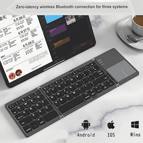Foldable Bluetooth Keyboard - Wired