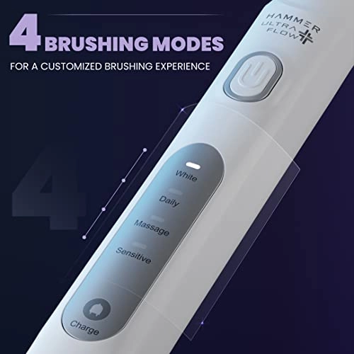 Ultraflow Plus - Oscillating 2 Brush Heads 4 Brushing Modes