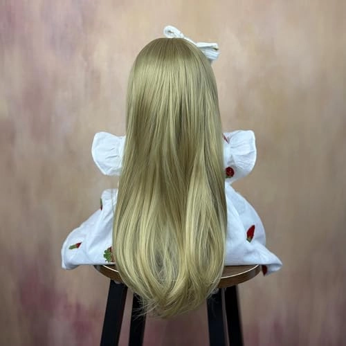 Reborn Baby Doll - 55cm 22inch Vinyl Blonde Long Hair