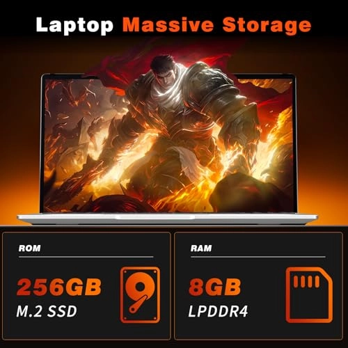 N4000 Gaming Laptop N4000 - 15.6'' Celeron N4000 8GB DDR4 256GB SSD
